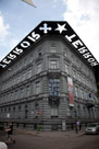 House of Terror is a museum located at Andrássy út 60 in Budapest, Hungary. It contains exhibits related to the fascist and communist dictatorial regimes in 20th century Hungary and is also a memorial to the victims of these regimes, including those detained, interrogated, tortured or killed in the building.